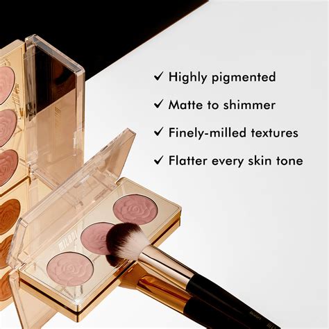 Buy Milani Rose Powder Blush Tri Floral Fantasy – HOK Makeup