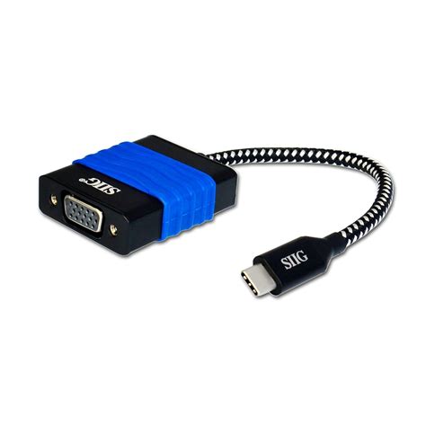 SIIG USB Type-C to VGA Video Cable Adapter : Amazon.in: Computers ...