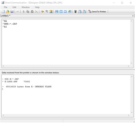 Image result for ZPL Message Example