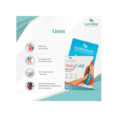Healthshine Reusable Hot and Cold Gel Pack Regular