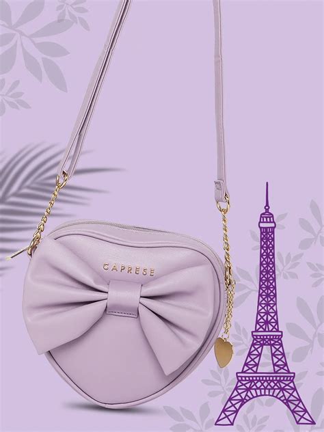 Buy Caprese Cooper Sling Small Lilac @ Rs.779 | Caprese Bags