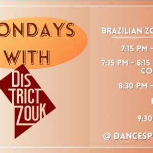 Brazilian Zouk Drop-In Classes & Practica, DanceSport DuPont Circle ...