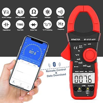 BTMETER AC/DC 1000A Clamp Multimeter, 4000 Counts India | Ubuy