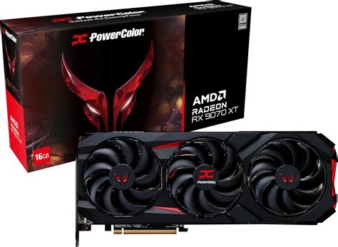 POWERCOLOR Radeon RX 9070 XT OC Red Devil (16GB GDDR6/PCI Express 5.0 ...