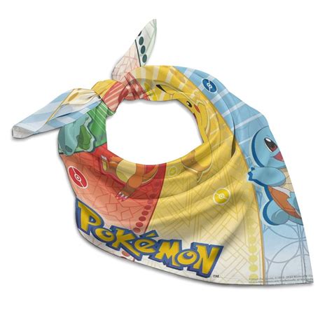 Pokemon Charmander Squirtle Bulbasaur Square Satin Head Scarf Hair ...