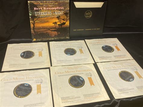 Buy Bert Kaempfert Strangers in the Night LP Box Set 5 Vinyls Longines ...