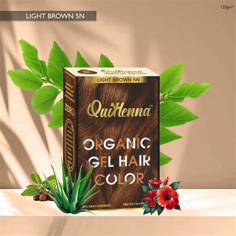 QuikHenna Light Brown | Best Hair Color Care for Women – QUIKHENNA