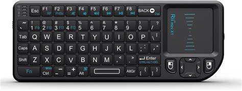 Rii Mini Wireless 2.4GHz Keyboard with Mouse Touchpad Remote Control ...