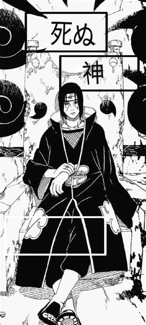Itachi Death Manga Panel