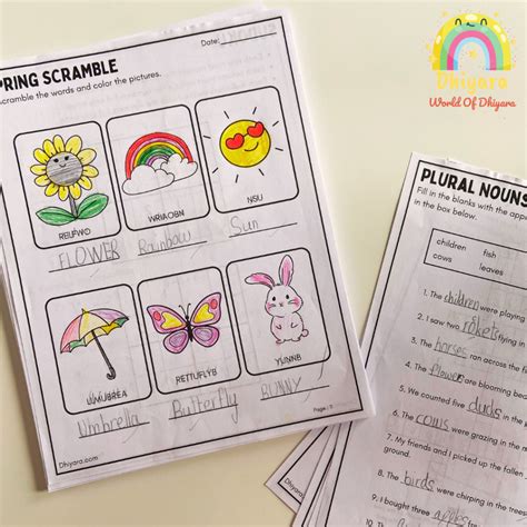 Daily Practice Worksheets Bundle – 120 Interactive Activity Sheets for 6-8 year Kids | World Of ...