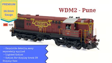 WDM2 - Pune, HO Scale / Premium / Free Rolling Display Mode – Precision ...