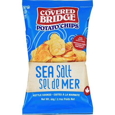 COVERED BRIDGE SEA SALT CHIPS 60g – Canteen Canada