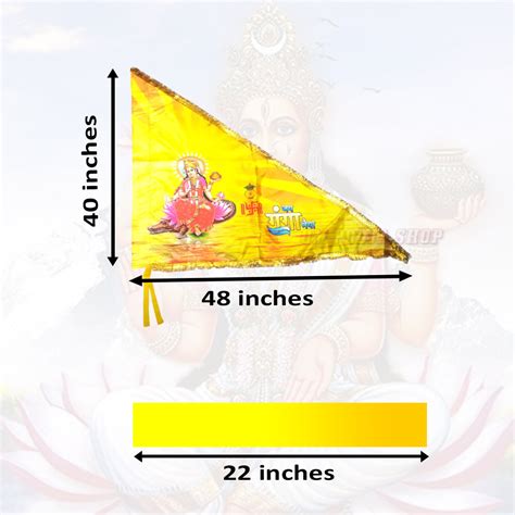 Ganga Mata Flag / Jhanda Buy online at India America UK