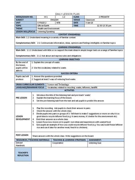 Image result for English Form 2 Lesson