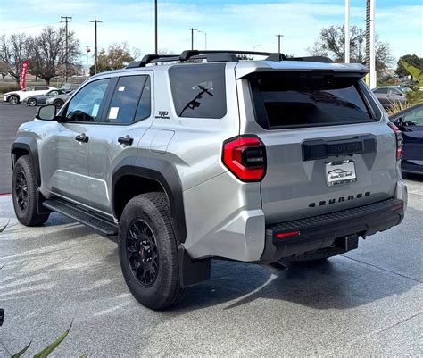 TRD 18" Inch Wheels on Cutting Edge Silver 2025 4Runner TRD Off-Road ...