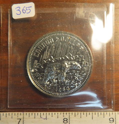 1980 Silver Dollar. Commemorates the 100th Anniversary of Great Britain ...