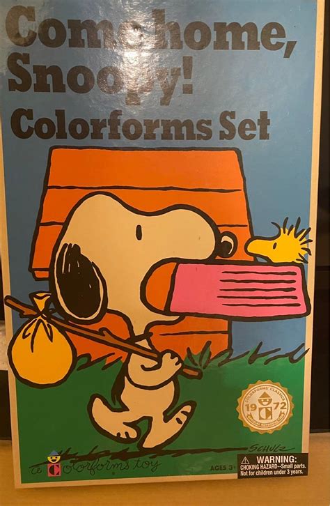 Image result for Snoopy Colorforms