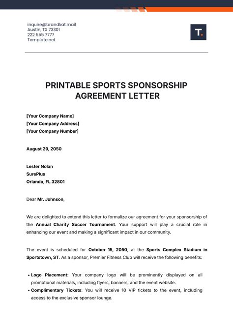 Sponsorship Letter For Football Team – GAZHAU