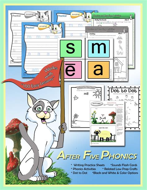 Glimmercat Education: More Printables for "Teach Your Child To Read in ...