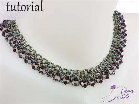 Netting Necklace Tutorial 的图像结果