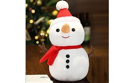 Buy HUG 'n' FEEL SOFT TOYS Snowman Plush Toy Stuffed Snowman Animal ...