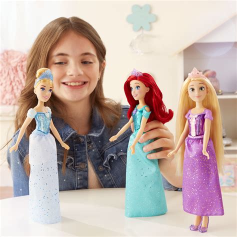 Buy Disney Princess Royal Shimmer Cinderella Doll, with Skirt and ...