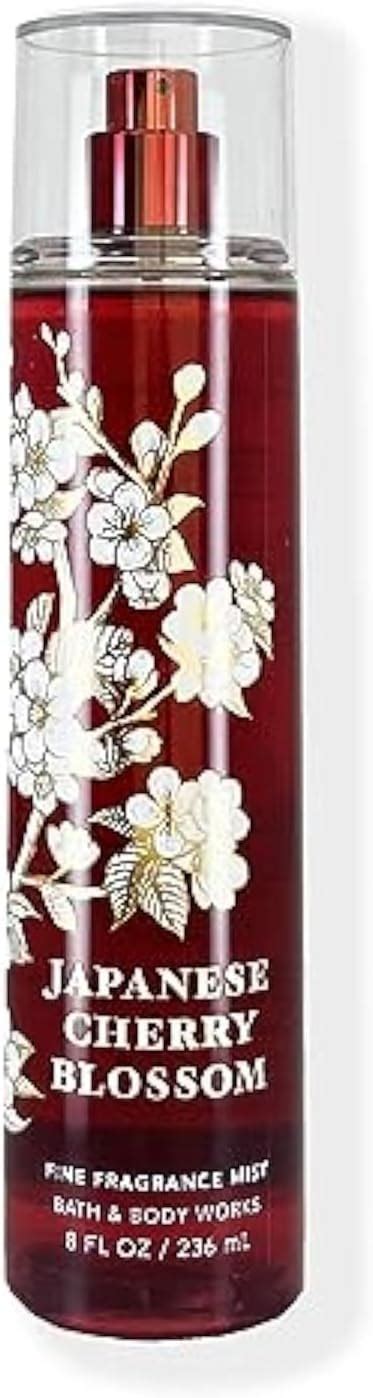 Bath & Body Works Japanese Cherry Blossom Fine Fragrance Mist -8 oz ...