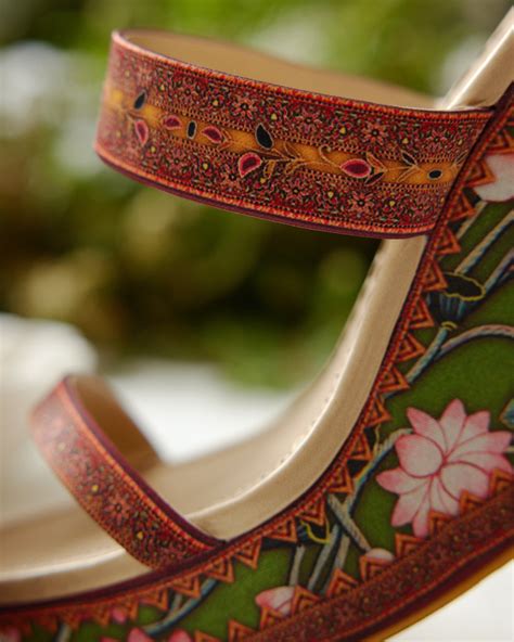 Vrindavan - Wedge : Green/Purple – Rajdeep Ranawat