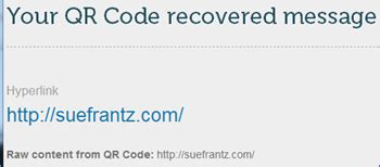 How to Decode a QR Code 的图像结果