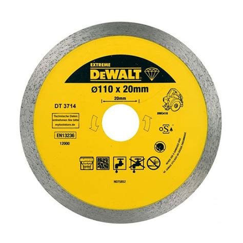 Rezna ploča za keramiku 110x20mm DeWalt DT3714 | Volim svoj dom