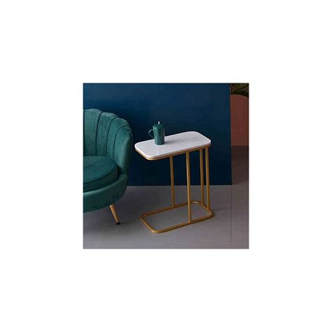 Buy ZAQI C-Shape Tables for Couch Arm, Narrow Modern Desk for Living ...