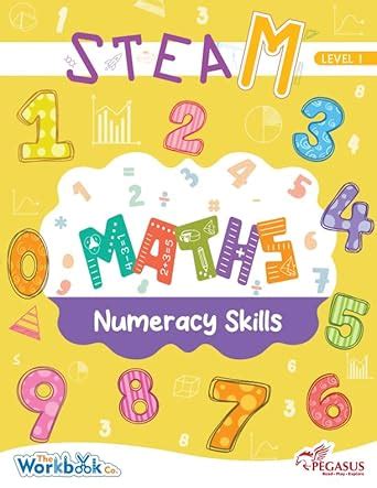 Team Pegasus STEAM Maths Learning Book for Kids - Level 1, Ages 3-4 ...