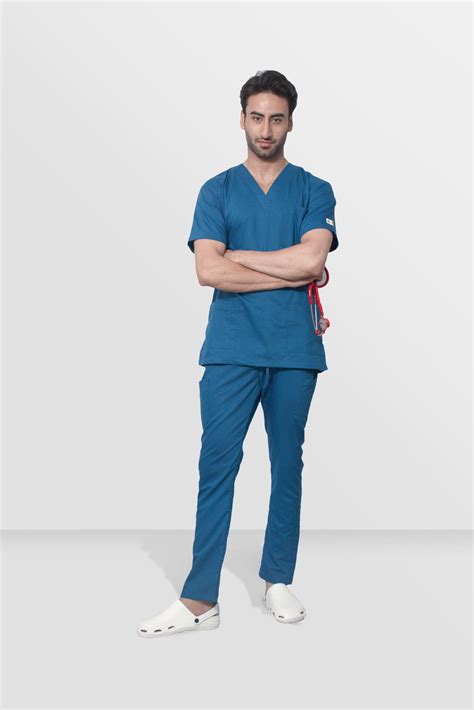 Men Classic Scrub (Teal)