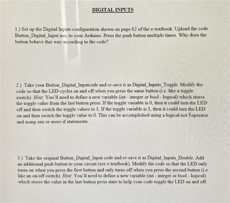 Image result for Lesson 5 Digital Inputs