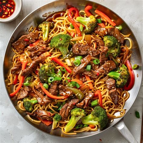 Beef Teriyaki Noodles - Insanely Good