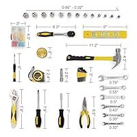 Small Household Mechanic Tool Set - 108 Piece Tool Box Set, Craftsman ...