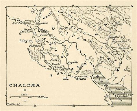 Chaldeans Map
