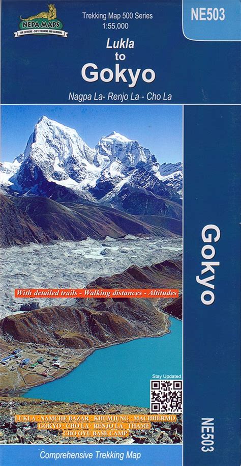 Map- Lukla to Gokyo (NE503) : Nepa Maps, Map House staff, Map House ...
