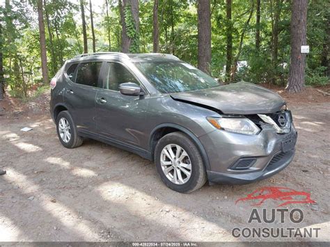 2015 NISSAN ROGUE SV Gasoline - KNMAT2MV5FP541719