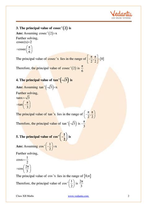 Image result for Inverse Trigonometric Functions Class 12 Solve Important Type