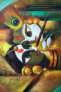 British Terminal™ Lord Radha Krishna Canvas Painting Poster Waterproof ...