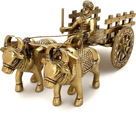 Buy SkyWalker Vintage Brass Horse Cart Showpiece | Table Decor |Home ...