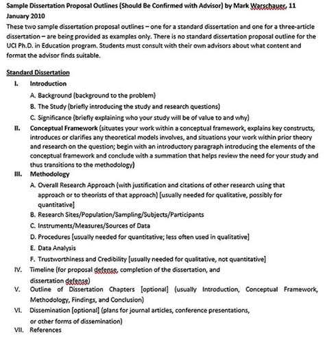 Image result for Sample Proposal Outline