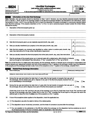 IRS 8824 2020 - Fill out Tax Template Online