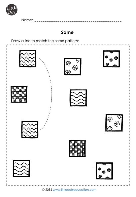 Same Different Worksheet 的图像结果