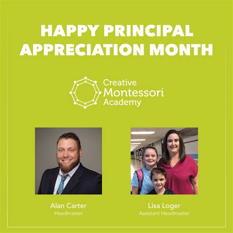 Happy Principal Appreciation Month!! - Creative Montessori Academy