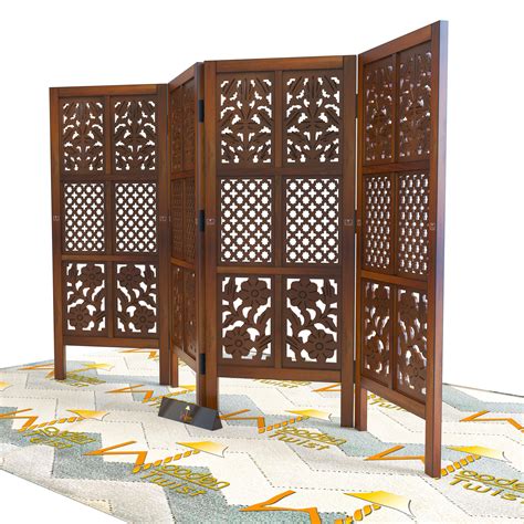 Buy Pet Safety Gate Dogs Room Divider Separator Wooden Partition Online ...