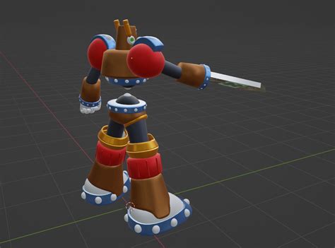 Swordman - Megaman 3D Model by Summerforce