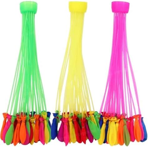 Niku Automatic Fill and Tie Magic Water Balloons for Holi - Multicolour ...