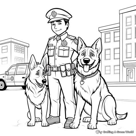 Free Police Officer Coloring Pages